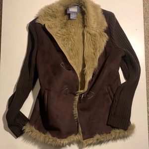 Y2K Faux Fur Coat